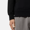 Regular fit sweatshirt met capuchon en buidelzak.