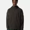 Regular fit sweatshirt met capuchon en ritssluiting en mouwzakken. Regular fit sweatshirt met capuchon en ritssluiting en mouwzakken.
