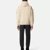 Regular fit sweatshirt met capuchon en ritssluiting en mouwzakken.