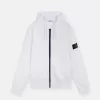 Regular fit sweatshirt met capuchon en ritssluiting en zakken