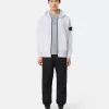 Regular fit sweatshirt met capuchon en ritssluiting en zakken