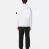 Regular fit sweatshirt met capuchon en ritssluiting en zakken