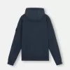 Regular fit sweatshirt met capuchon en ritssluiting en zakken