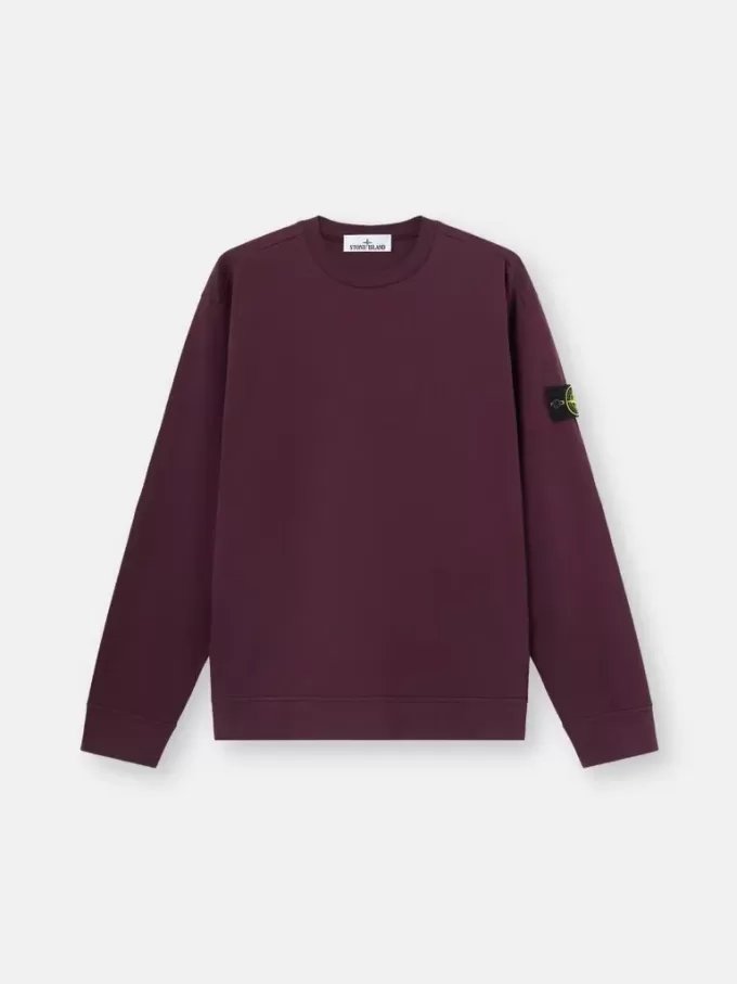 Regular-fit sweatshirt met ronde hals