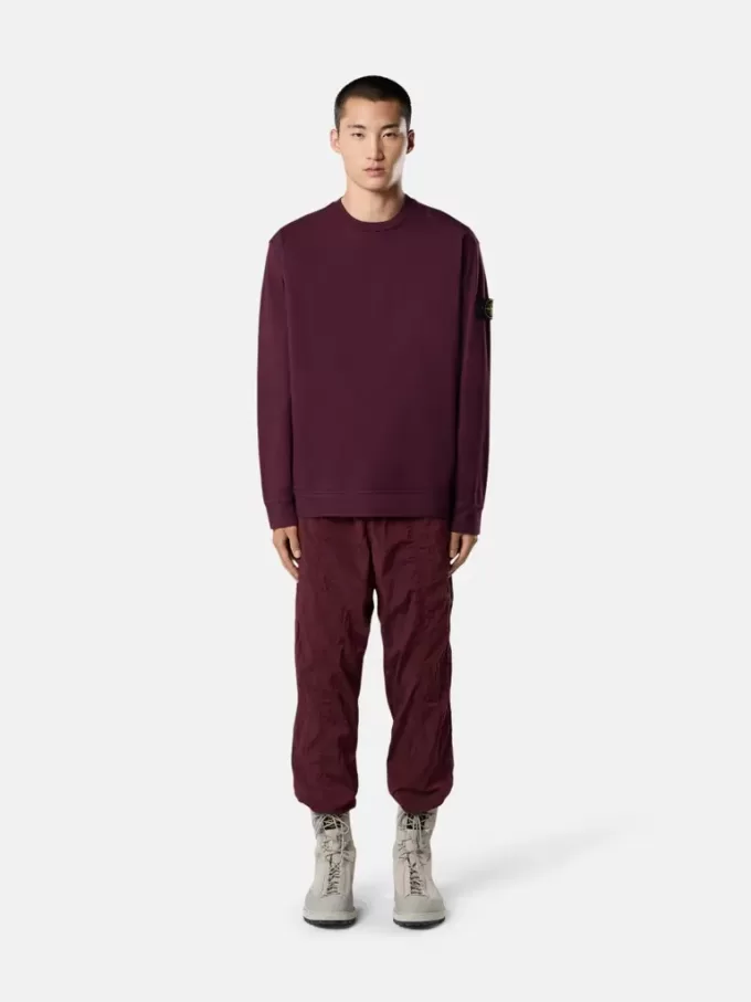 Regular-fit sweatshirt met ronde hals