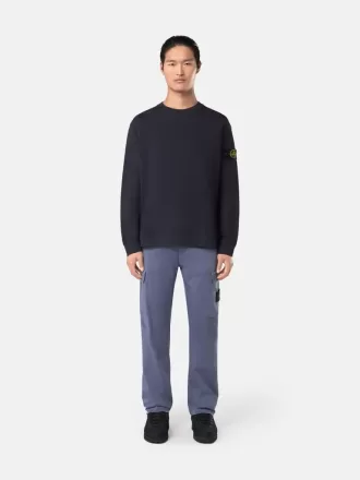 Regular-fit sweatshirt met ronde hals