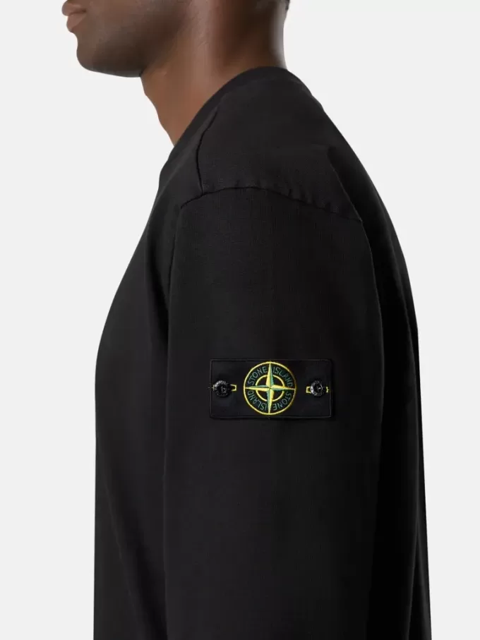 Regular-fit sweatshirt met ronde hals
