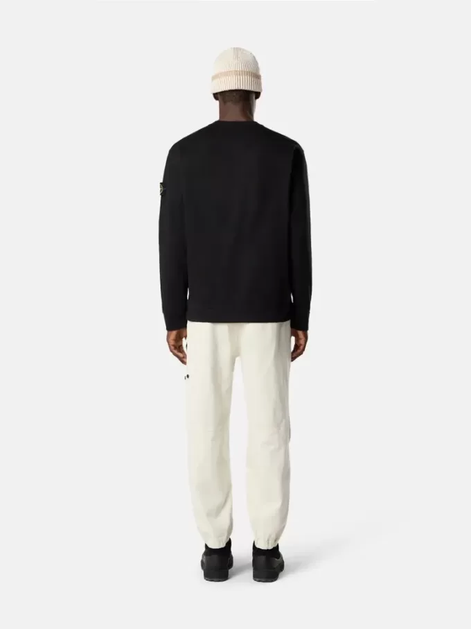Regular-fit sweatshirt met ronde hals
