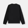 Regular-fit sweatshirt met ronde hals