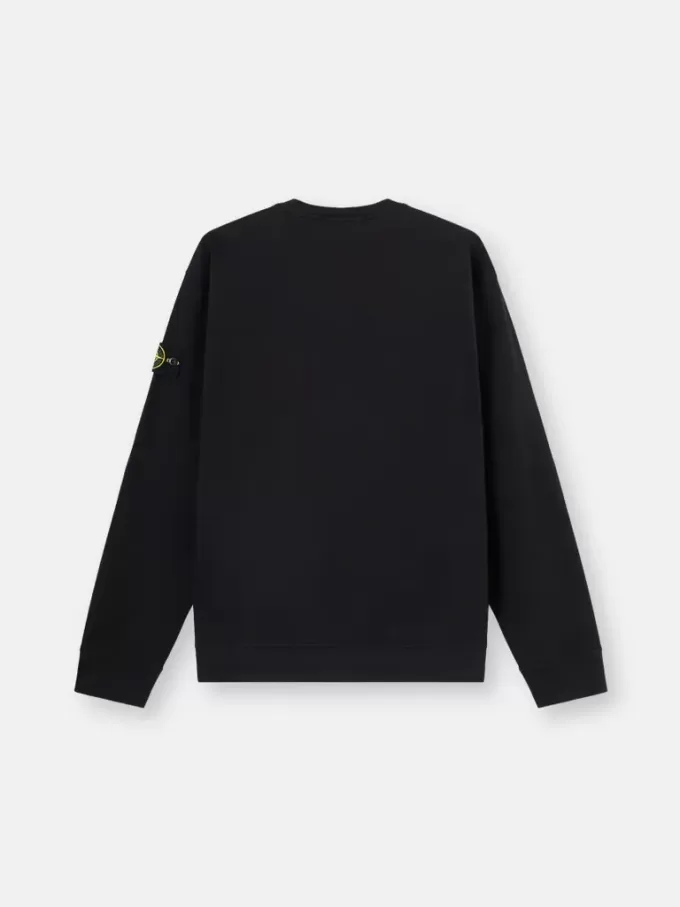 Regular-fit sweatshirt met ronde hals