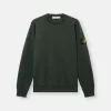 Regular fit sweatshirt met ronde hals en elastische manchetten