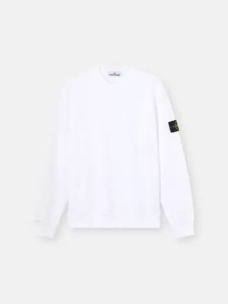 Regular fit sweatshirt met ronde hals en elastische manchetten