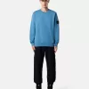 Regular fit sweatshirt met ronde hals en elastische manchetten