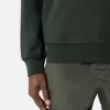 Regular fit sweatshirt met ronde hals en elastische manchetten