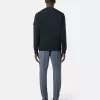 Regular fit sweatshirt met ronde hals en elastische manchetten