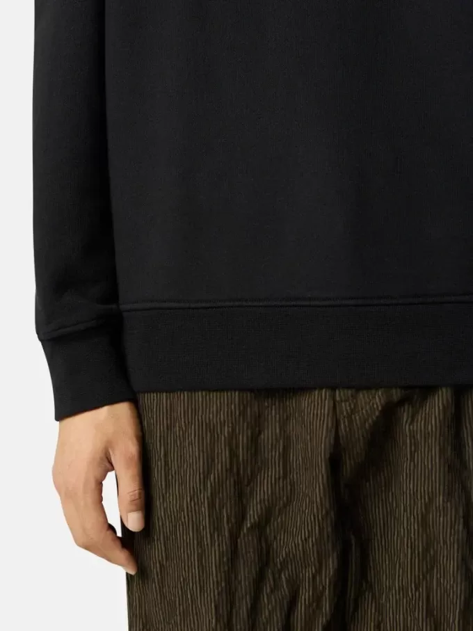 Regular fit sweatshirt met ronde hals en elastische manchetten