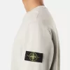 Regular fit sweatshirt met ronde hals en geribde inzetstukken