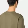 Regular fit sweatshirt met ronde hals en geribde inzetstukken