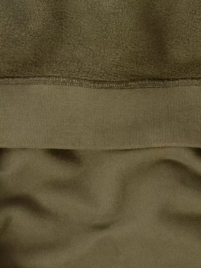 Regular fit sweatshirt met ronde hals en geribde inzetstukken