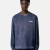 Regular fit sweatshirt met ronde hals en letterprint