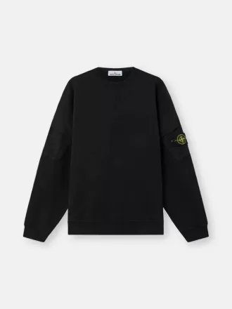 Regular fit sweatshirt met ronde hals en zakken op de mouwen.