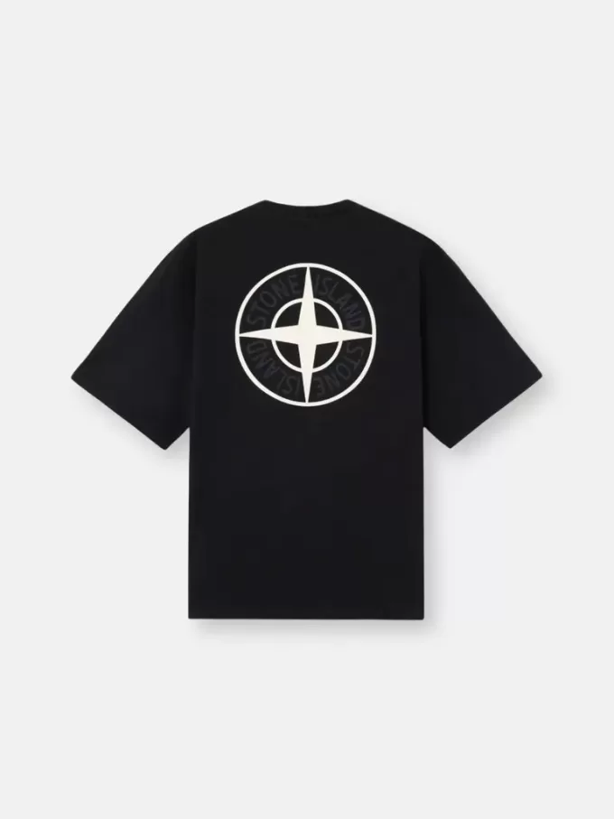 Regular fit T-shirt met korte mouwen en ’02 Industrial Logos’-print. Regular fit T-shirt met korte mouwen en ’02 Industrial Logos’-print.