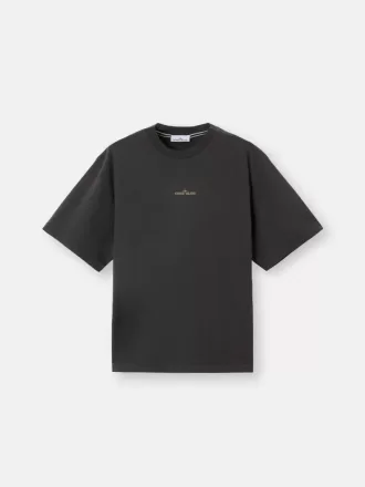 Regular fit T-shirt met korte mouwen en ‘Bleeding Numbers’-print