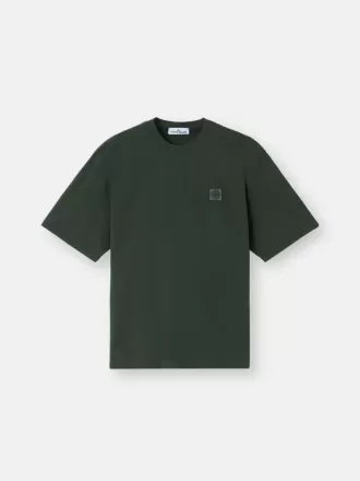 Regular fit T-shirt met korte mouwen en Compass-patch