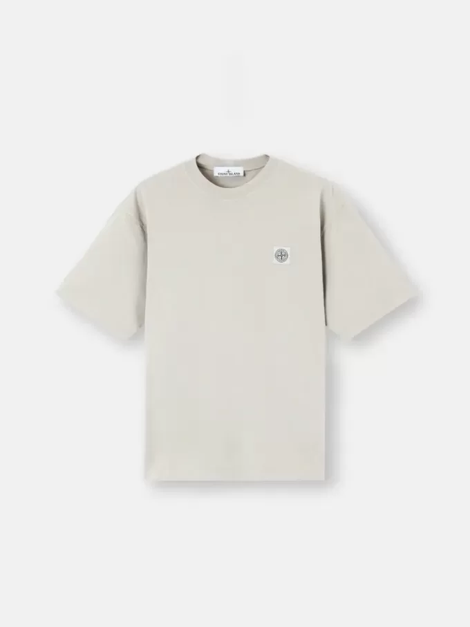 Regular fit T-shirt met korte mouwen en Compass-patch