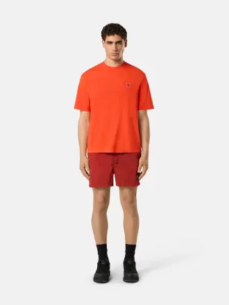 Regular fit T-shirt met korte mouwen en Compass-patch