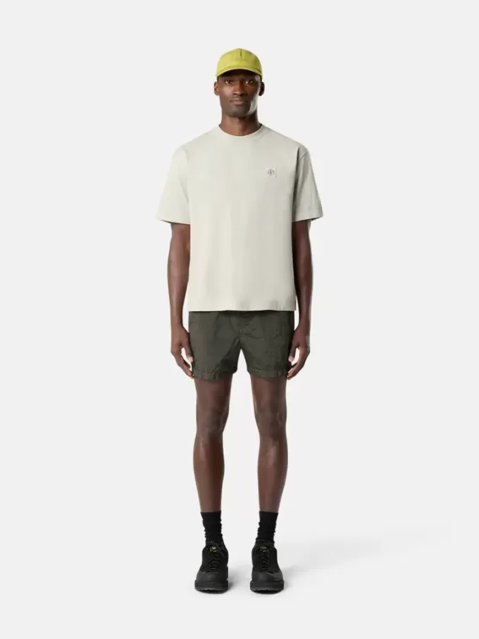 Regular fit T-shirt met korte mouwen en Compass-patch