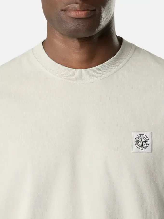 Regular fit T-shirt met korte mouwen en Compass-patch
