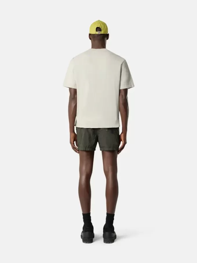 Regular fit T-shirt met korte mouwen en Compass-patch