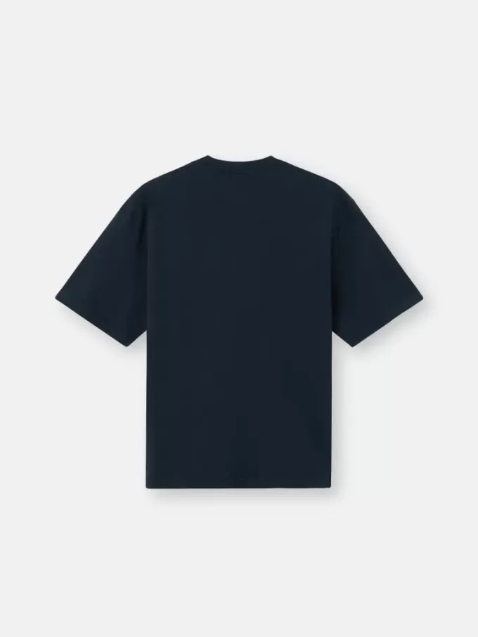 Regular fit T-shirt met korte mouwen en Compass-patch