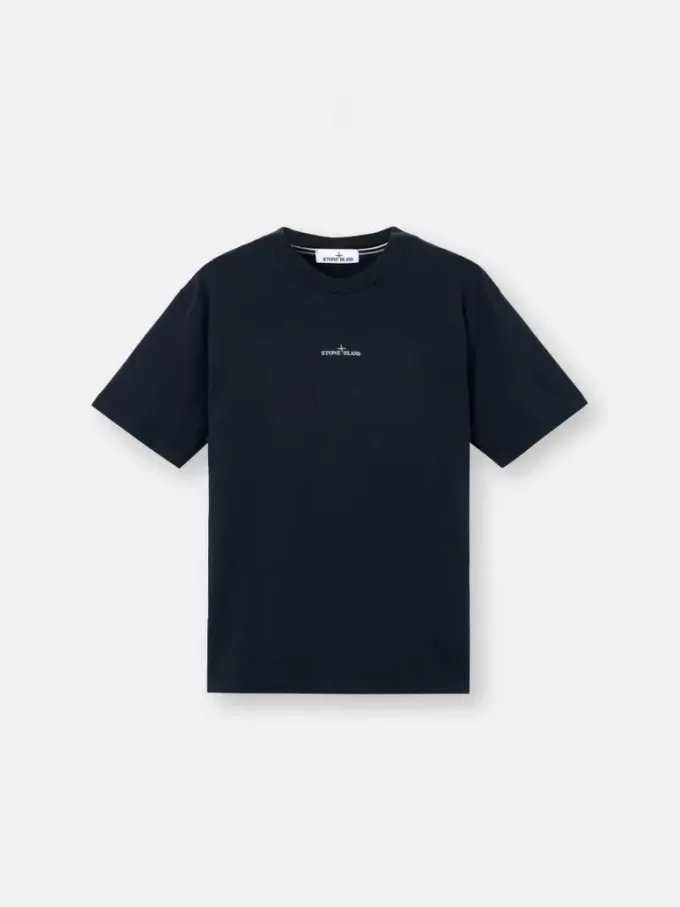 Regular fit T-shirt met korte mouwen en ‘Industrial’-print Regular fit T-shirt met korte mouwen en ‘Industrial’-print
