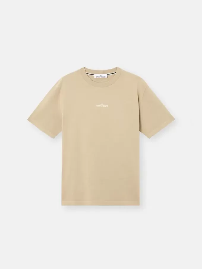 Regular fit T-shirt met korte mouwen en ‘Industrial’-print Regular fit T-shirt met korte mouwen en ‘Industrial’-print
