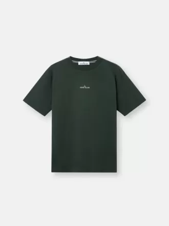 Regular fit T-shirt met korte mouwen en ‘Industrial’-print