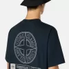 Regular fit T-shirt met korte mouwen en ‘Industrial’-print Regular fit T-shirt met korte mouwen en ‘Industrial’-print