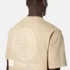 Regular fit T-shirt met korte mouwen en ‘Industrial’-print Regular fit T-shirt met korte mouwen en ‘Industrial’-print