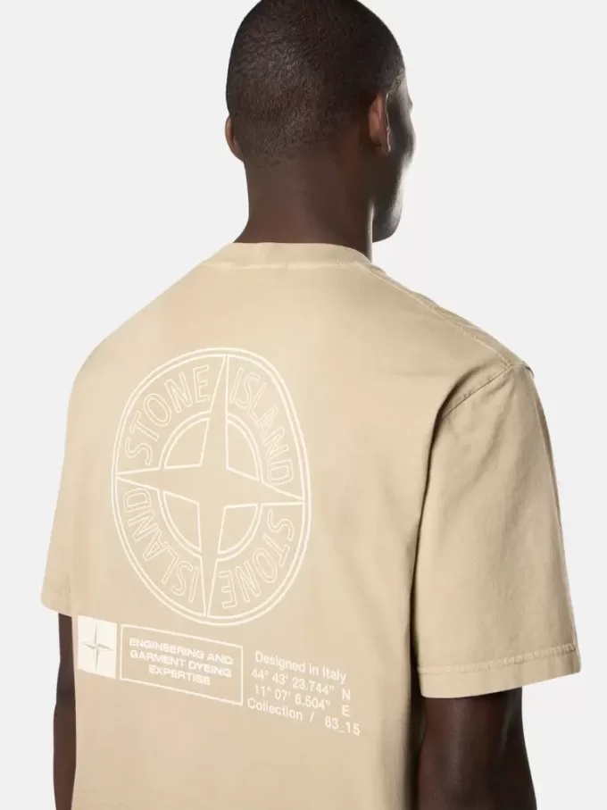 Regular fit T-shirt met korte mouwen en ‘Industrial’-print Regular fit T-shirt met korte mouwen en ‘Industrial’-print