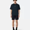 Regular fit T-shirt met korte mouwen en ‘Industrial’-print Regular fit T-shirt met korte mouwen en ‘Industrial’-print