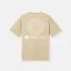 Regular fit T-shirt met korte mouwen en ‘Industrial’-print Regular fit T-shirt met korte mouwen en ‘Industrial’-print