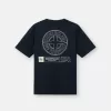Regular fit T-shirt met korte mouwen en ‘Industrial’-print Regular fit T-shirt met korte mouwen en ‘Industrial’-print