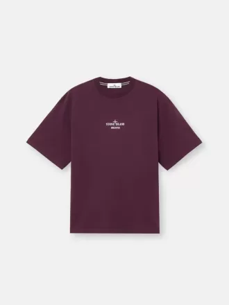Regular fit T-shirt met korte mouwen en seizoensgebonden ‘Archivio’-print