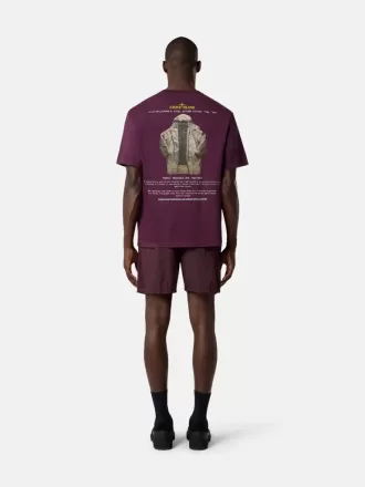 Regular fit T-shirt met korte mouwen en seizoensgebonden ‘Archivio’-print