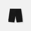 Slim-fit bermuda met ritszakken.