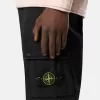 Slim-fit cargo bermuda met ritszakken.