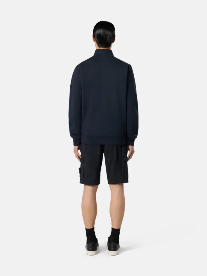 Slim-fit cargo bermuda met ritszakken.