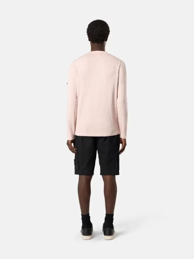 Slim-fit cargo bermuda met ritszakken.