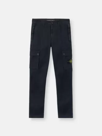 Slim-fit cargobroek met zakken met ritssluiting